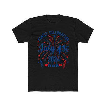 4th of July, 2024 4th Of july Men's Cotton Crew Tee, independence Day!