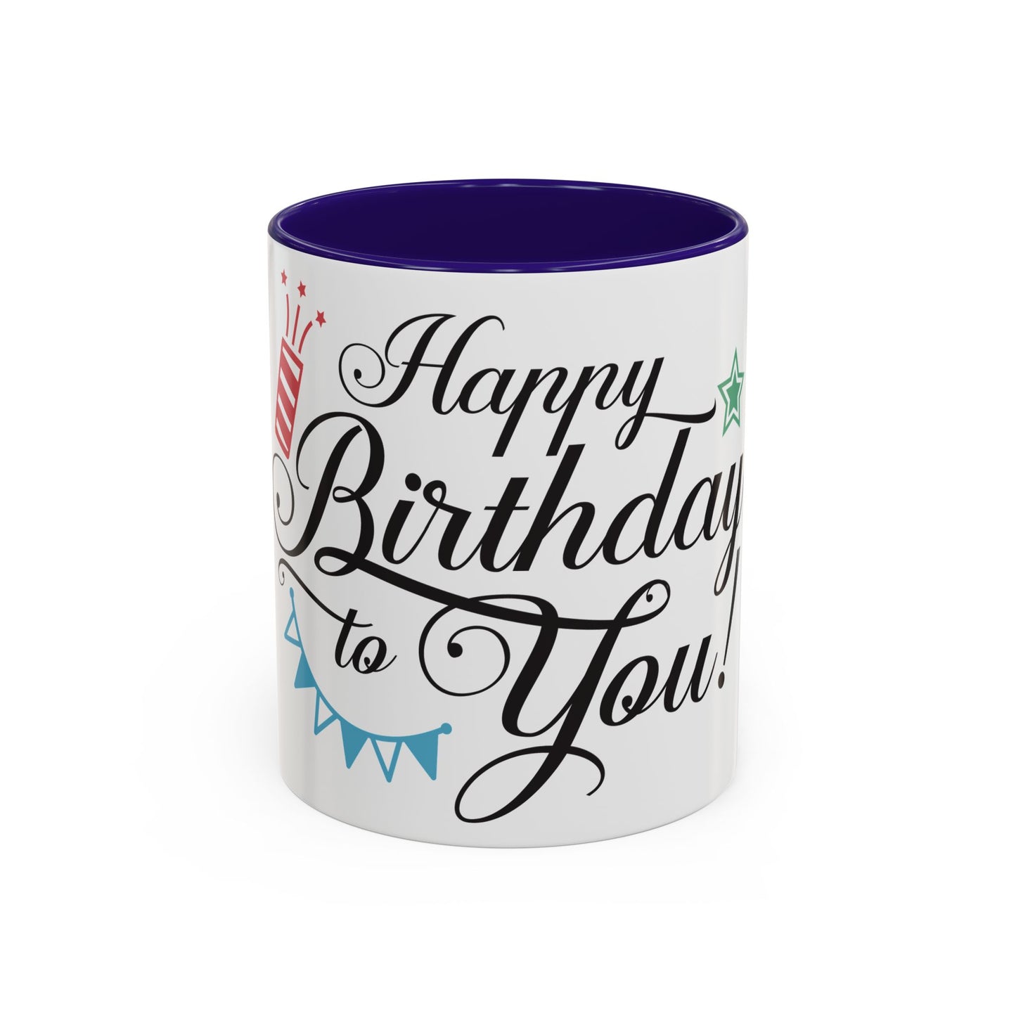 Happy Birthday To You Colorful Mugs