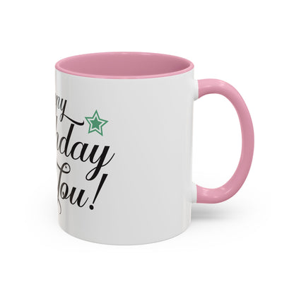 Happy Birthday To You Colorful Mugs