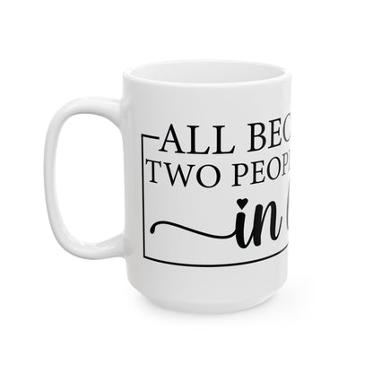 Ceramic Mug - Couple wedding gift