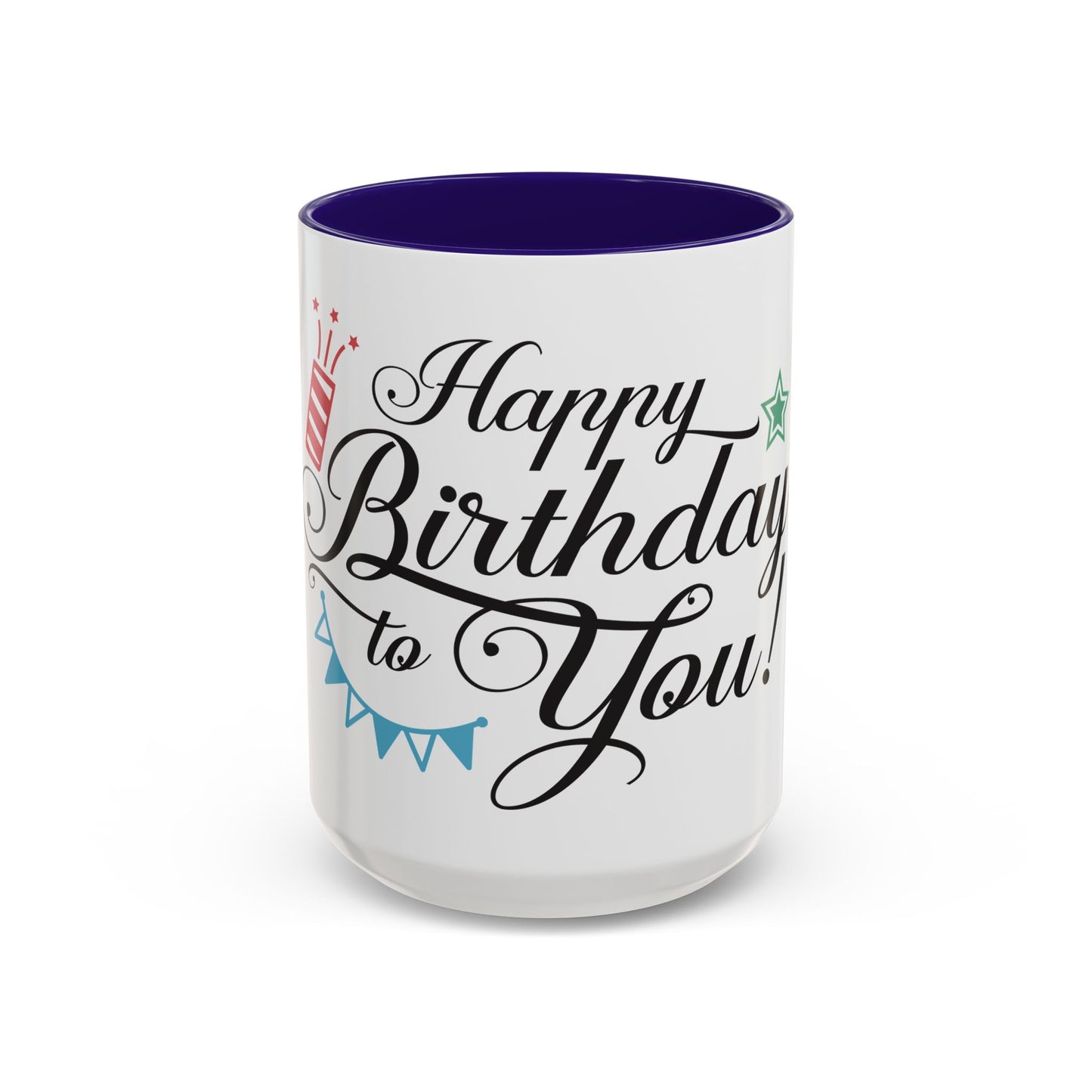 Happy Birthday To You Colorful Mugs