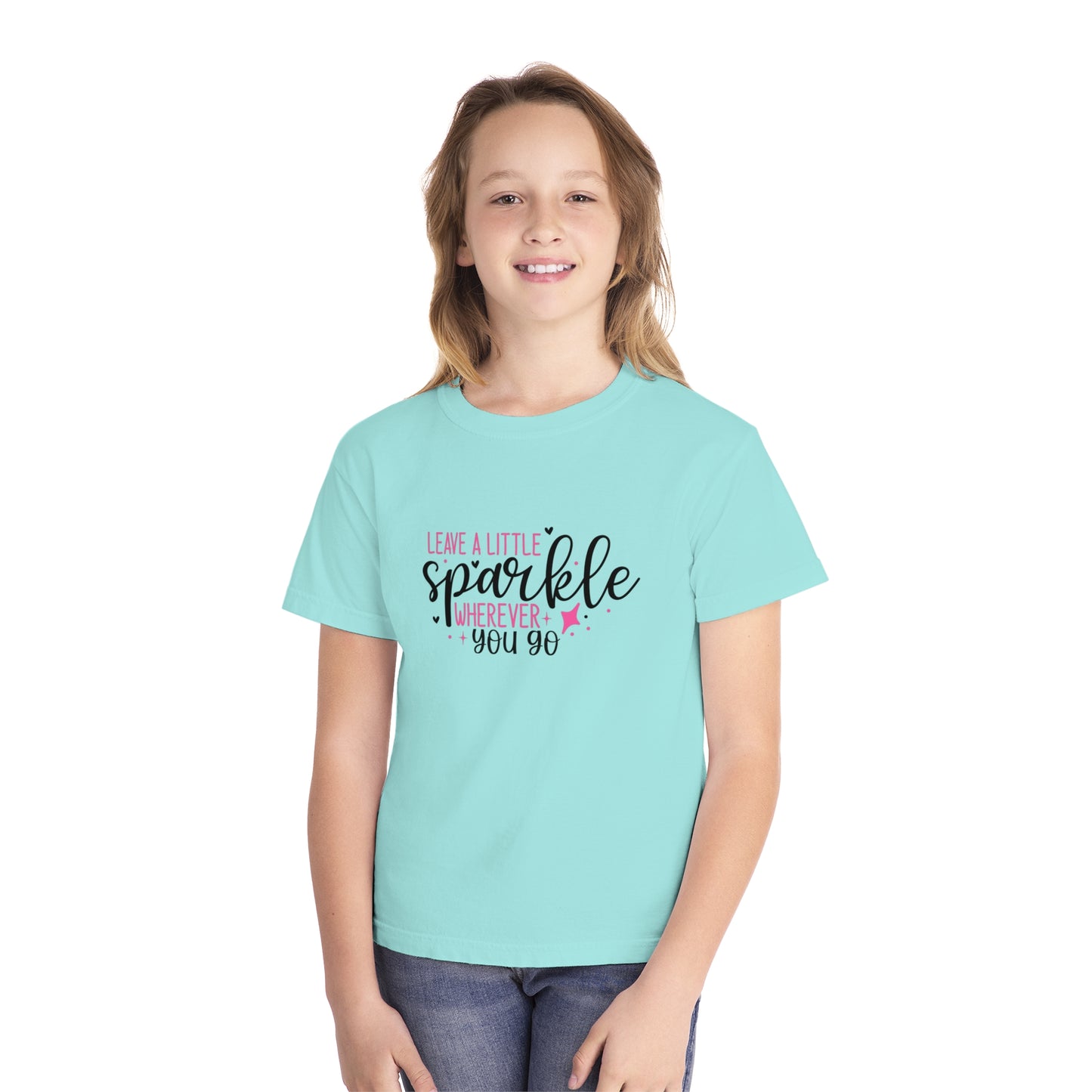 Leave a Little Sparkle Wherever You Go Kids Tee