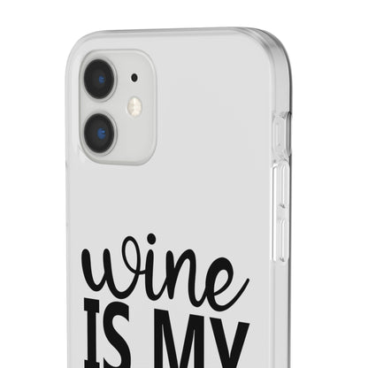 Wine is My Valentine Flexi Cases