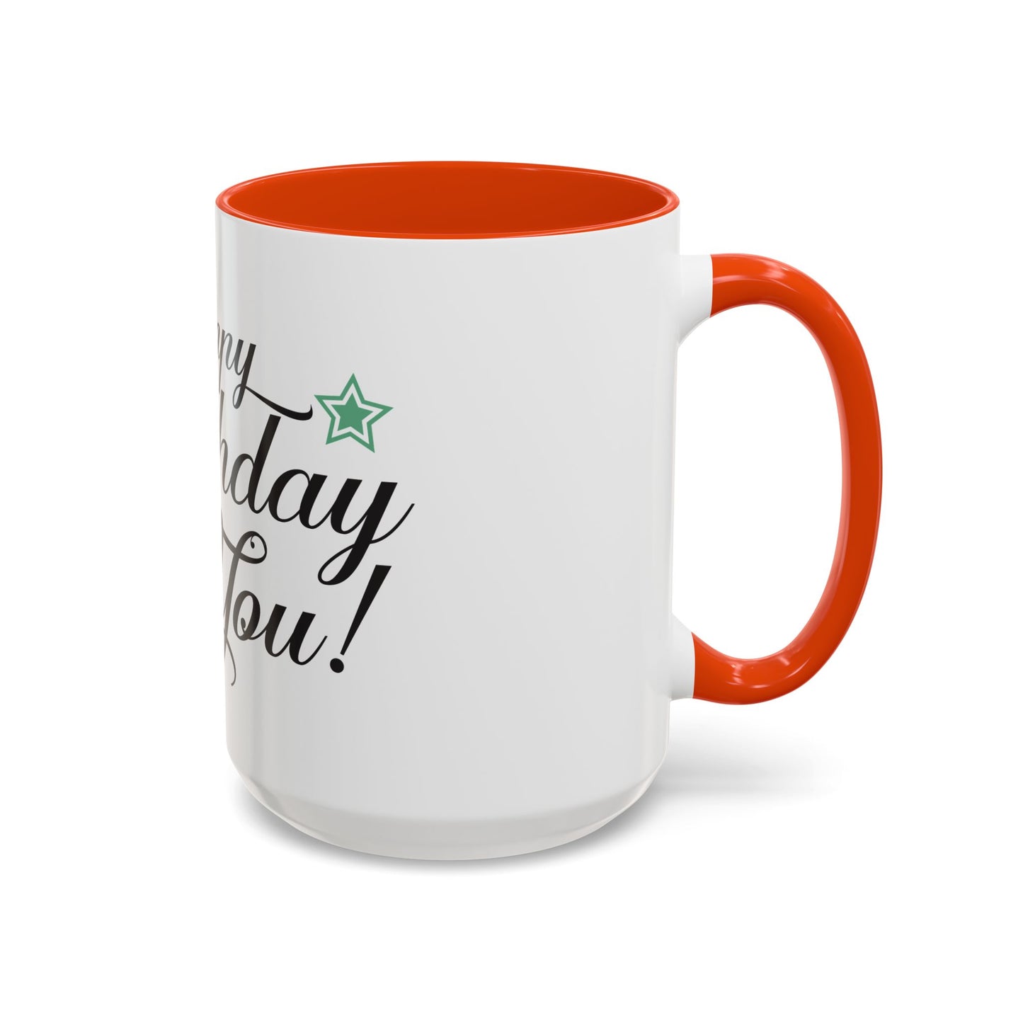 Happy Birthday To You Colorful Mugs