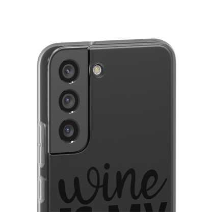 Wine is My Valentine Flexi Cases