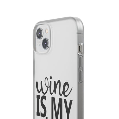 Wine is My Valentine Flexi Cases