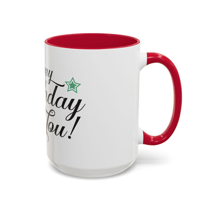 Happy Birthday To You Colorful Mugs