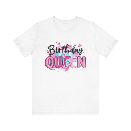 Birthday Queen - Women Jersey Short Sleeve Tee