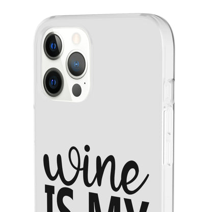 Wine is My Valentine Flexi Cases