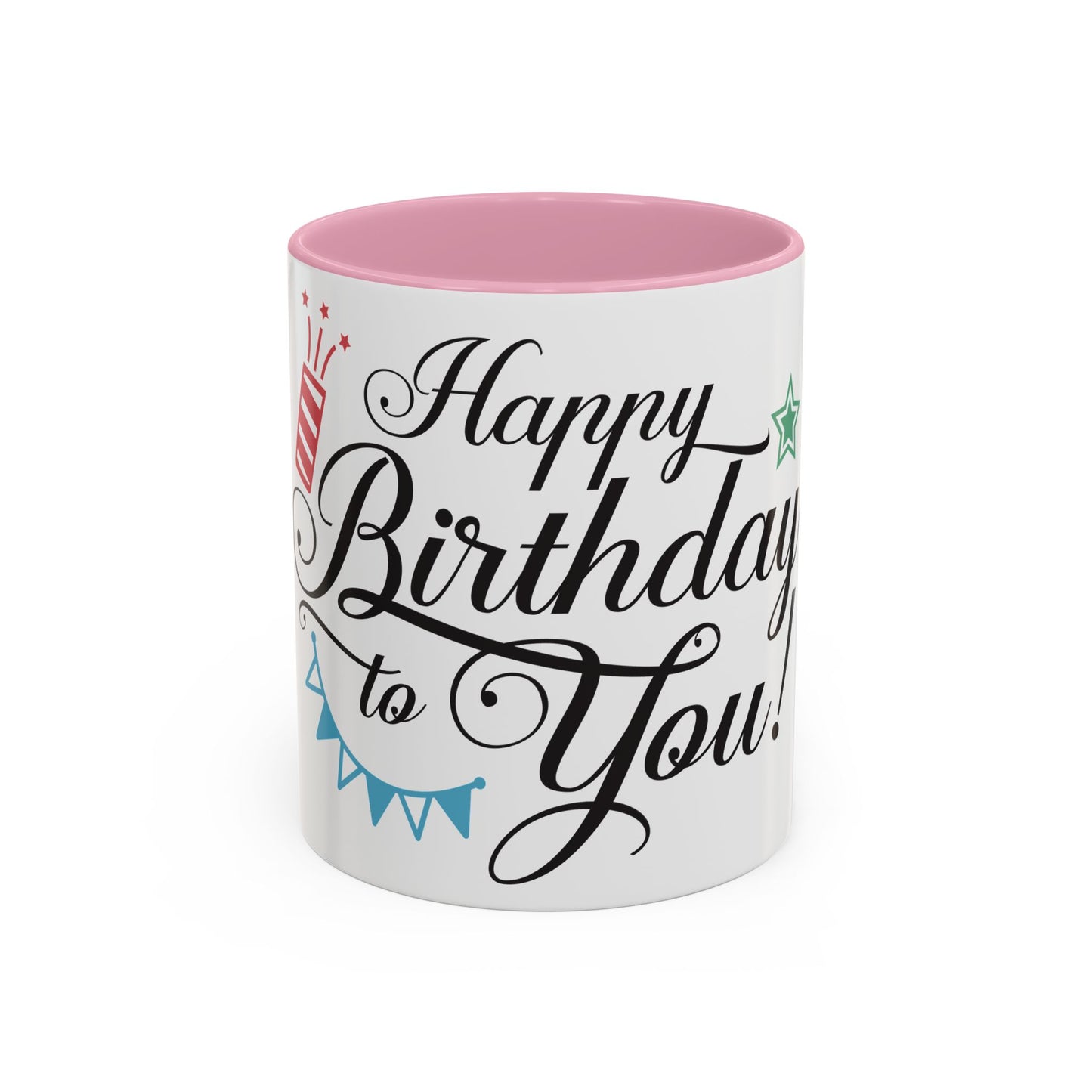 Happy Birthday To You Colorful Mugs