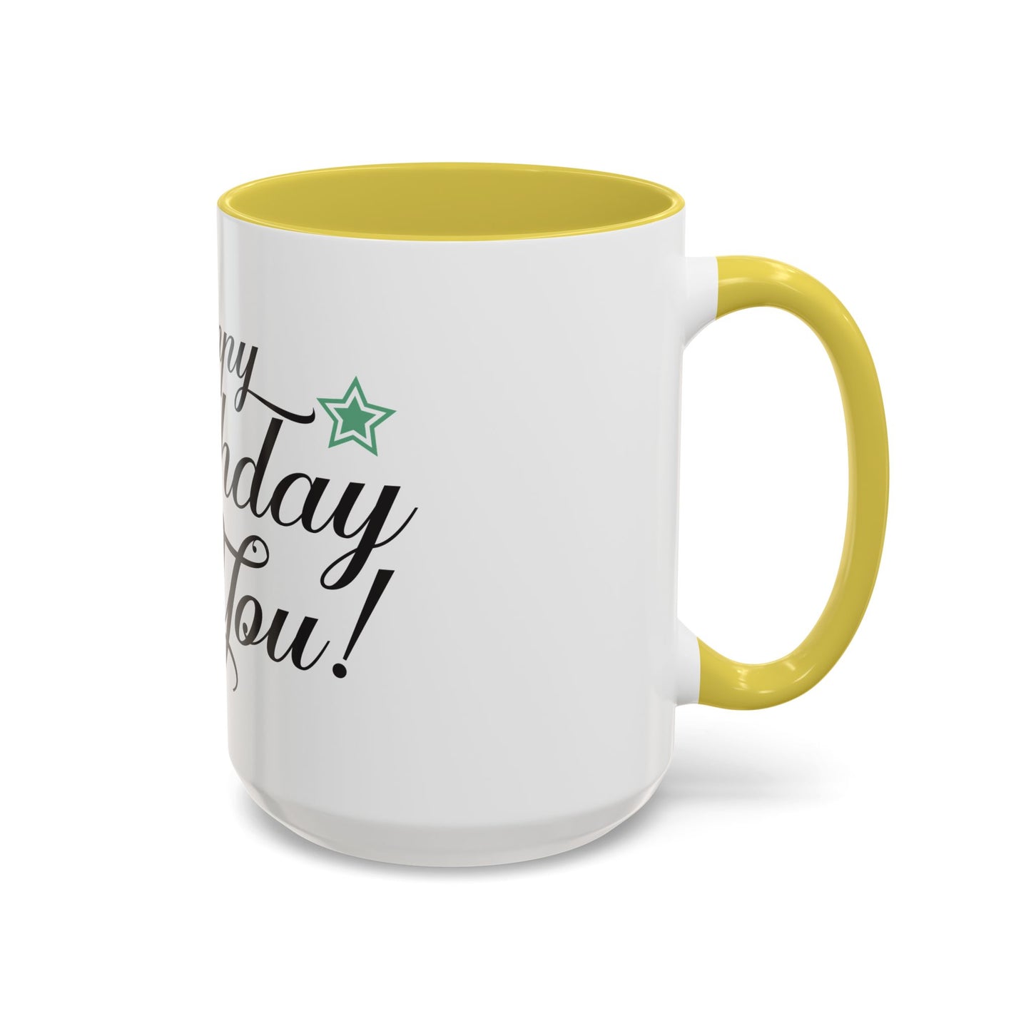 Happy Birthday To You Colorful Mugs