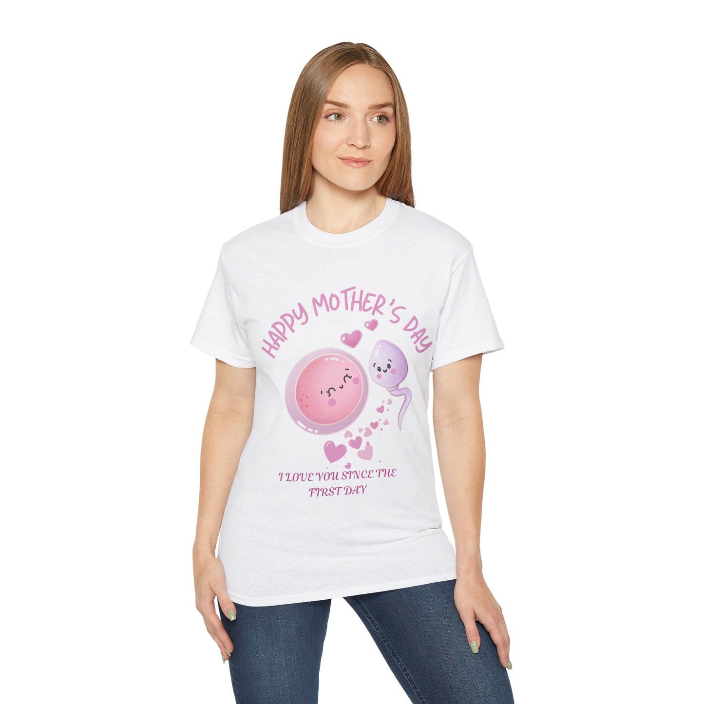 Happy Mothers Day Gift Tshirt, Love You since the first Day Tshirt,Love You Mom,Mom gift tee,