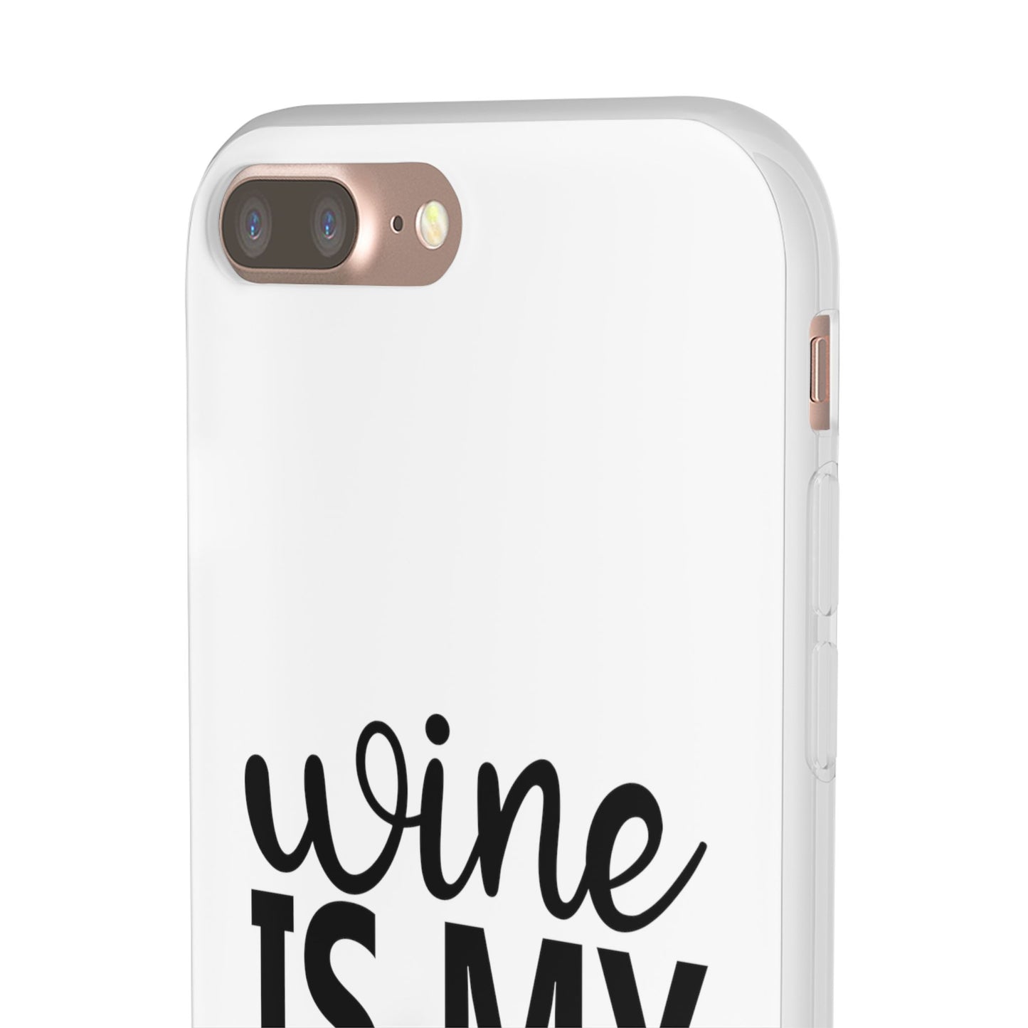 Wine is My Valentine Flexi Cases