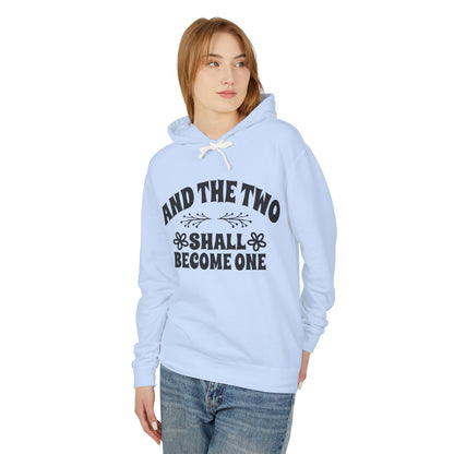 And The Two Shall Become One Unisex Hooded Sweatshirt