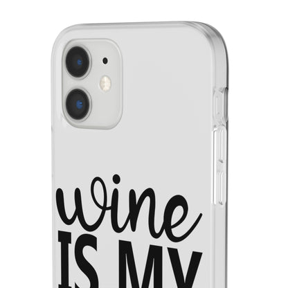 Wine is My Valentine Flexi Cases