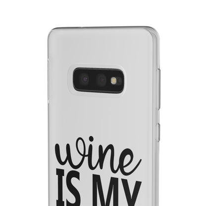 Wine is My Valentine Flexi Cases