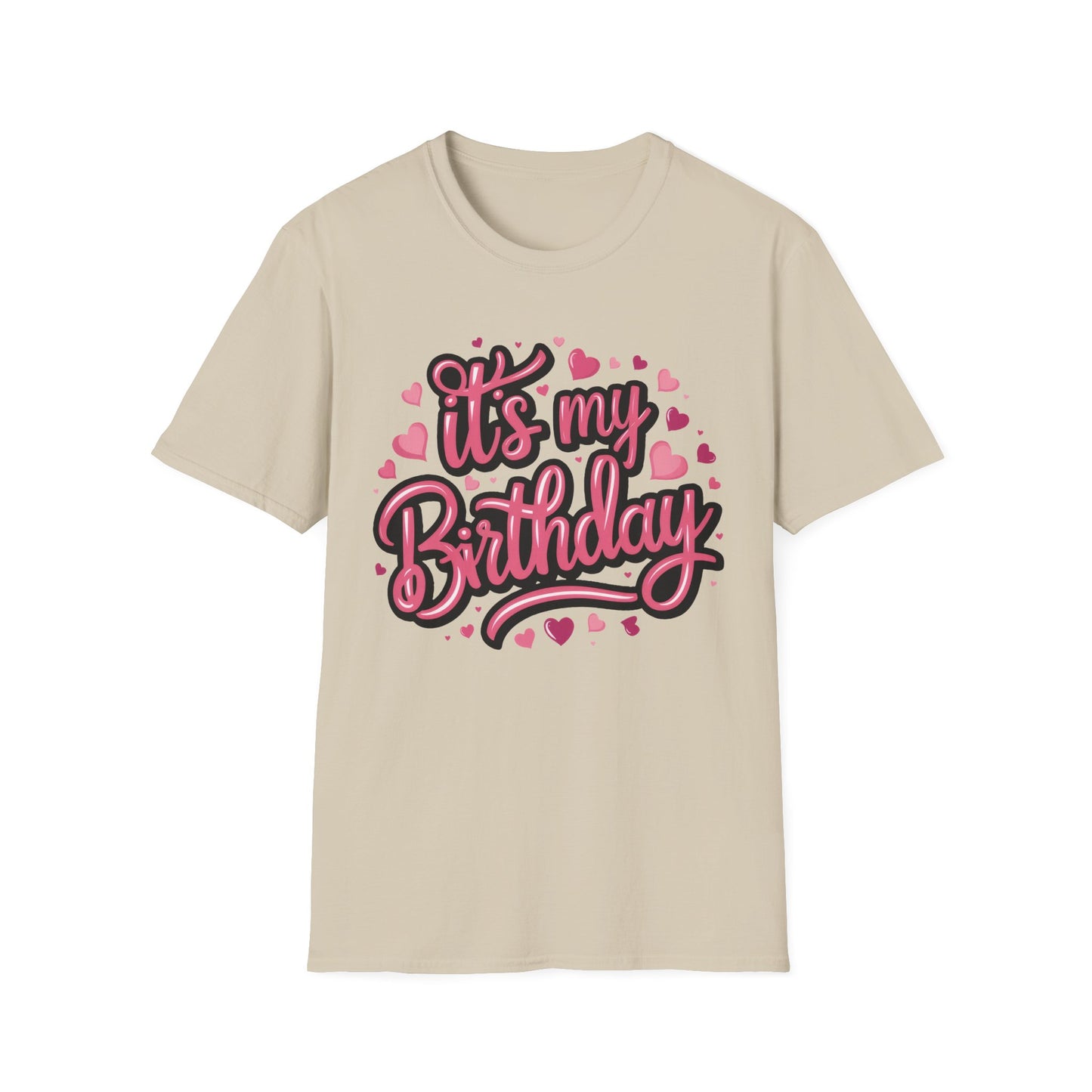 It's My Birthday Softstyle Girls T-Shirt