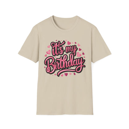 It's My Birthday Softstyle Girls T-Shirt