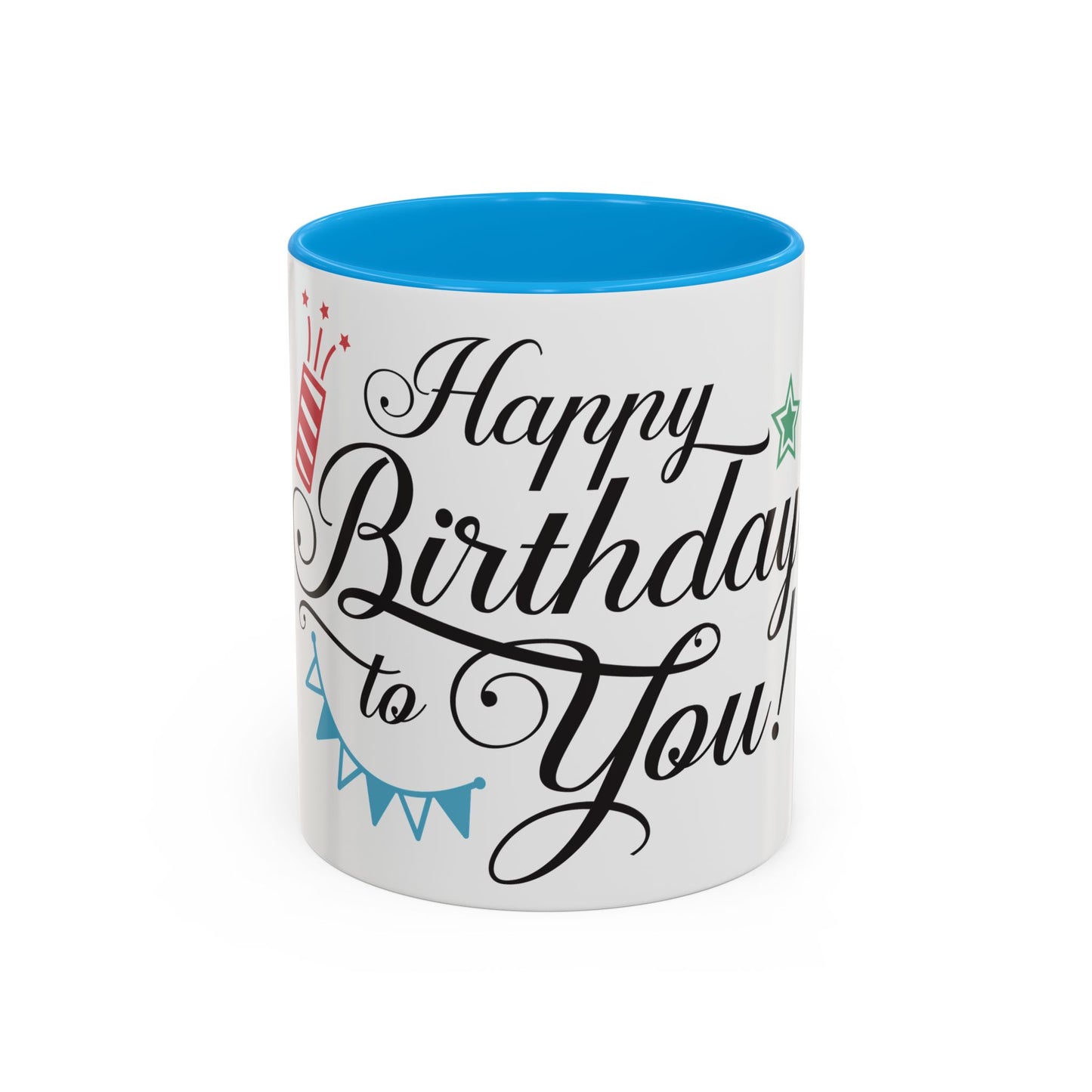 Happy Birthday To You Colorful Mugs