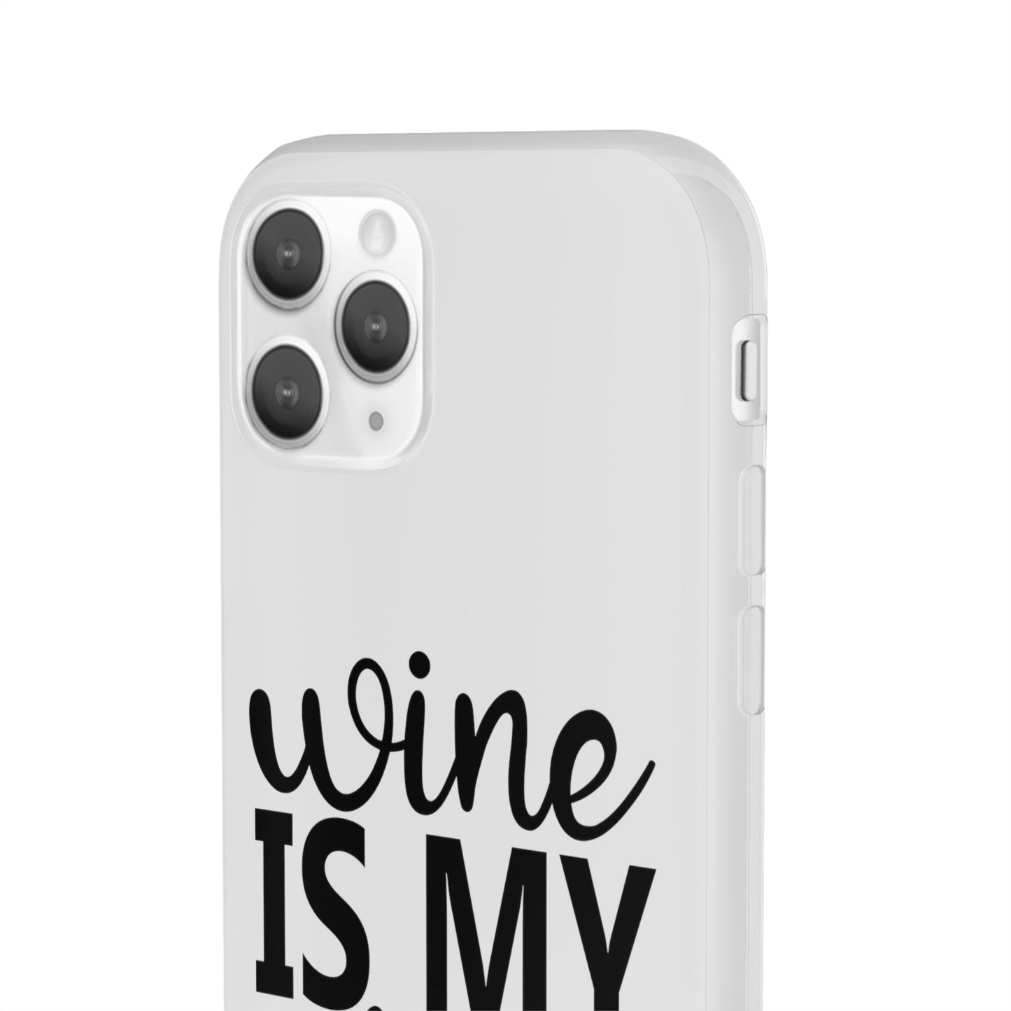 Wine is My Valentine Flexi Cases