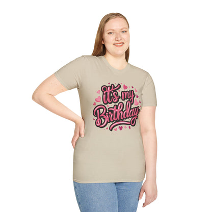 It's My Birthday Softstyle Girls T-Shirt