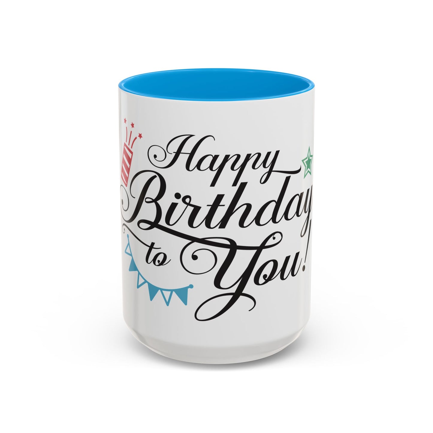 Happy Birthday To You Colorful Mugs