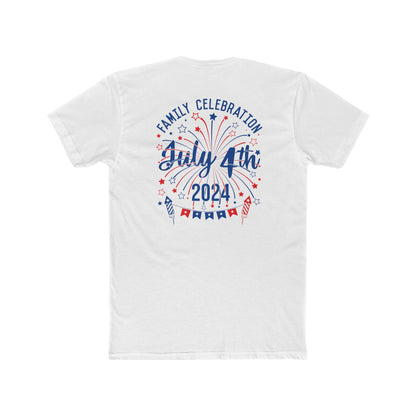 4th of July, 2024 4th Of july Men's Cotton Crew Tee, independence Day!