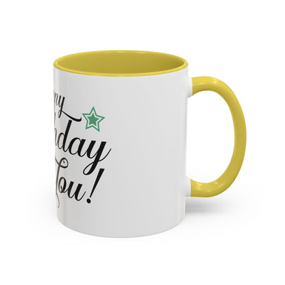 Happy Birthday To You Colorful Mugs