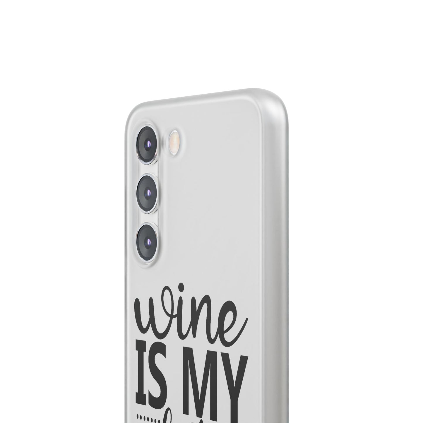 Wine is My Valentine Flexi Cases