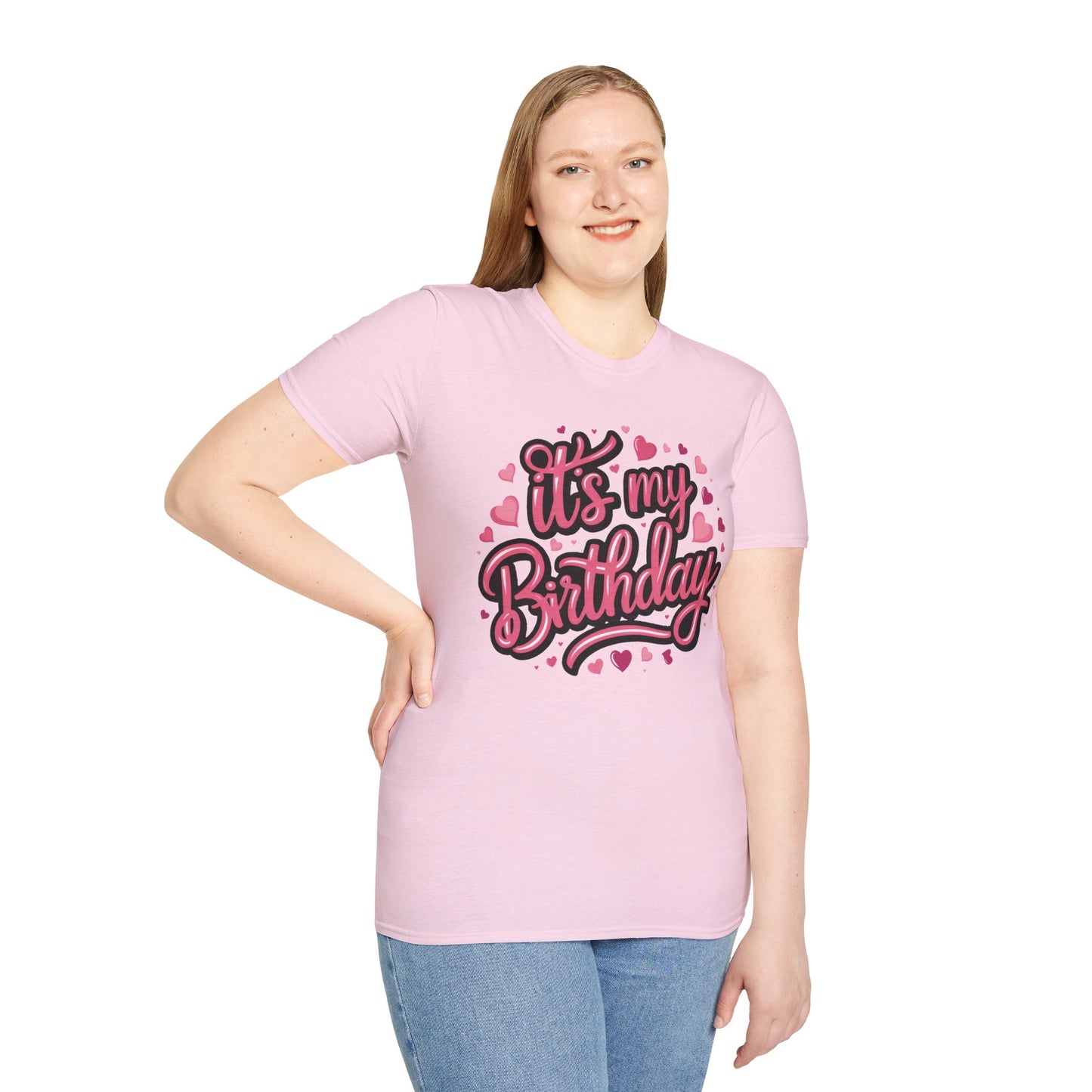 It's My Birthday Softstyle Girls T-Shirt