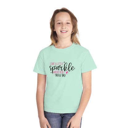 Leave a Little Sparkle Wherever You Go Kids Tee