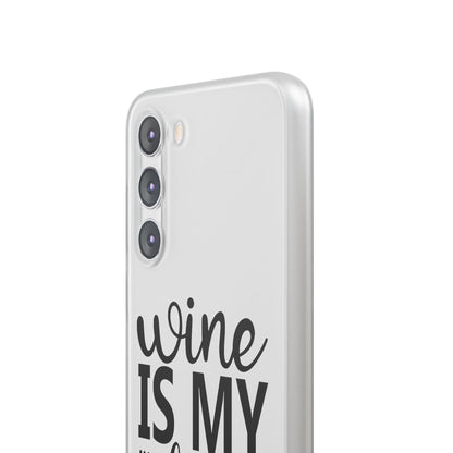 Wine is My Valentine Flexi Cases