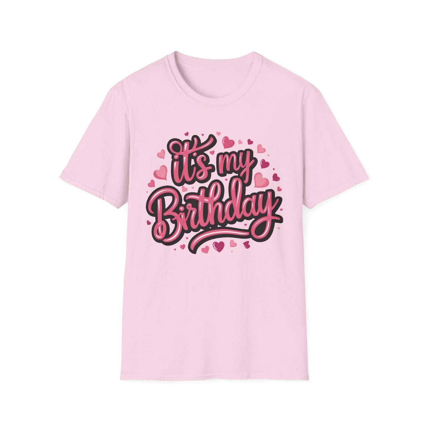 It's My Birthday Softstyle Girls T-Shirt