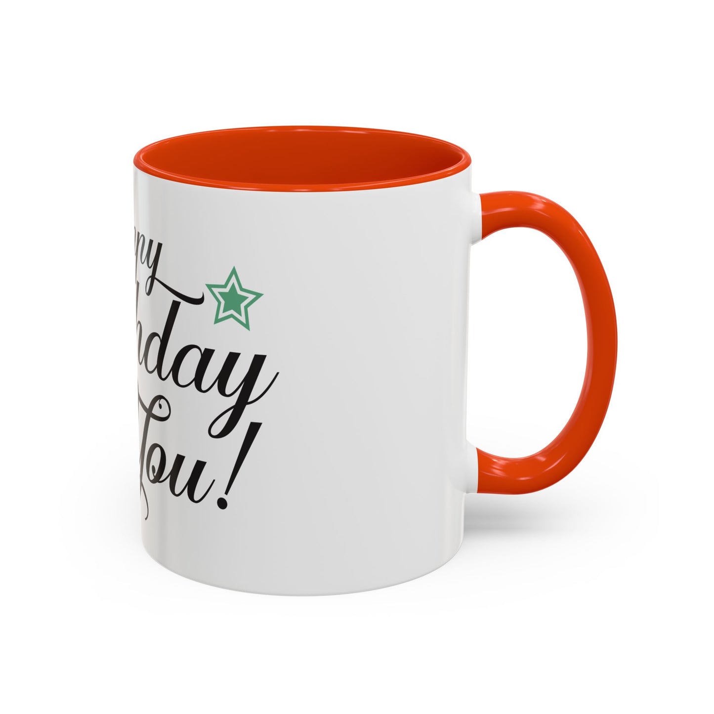 Happy Birthday To You Colorful Mugs