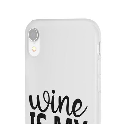 Wine is My Valentine Flexi Cases