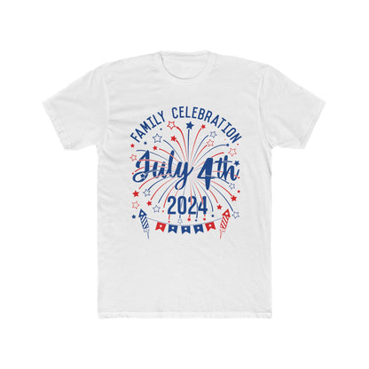 4th of July, 2024 4th Of july Men's Cotton Crew Tee, independence Day!