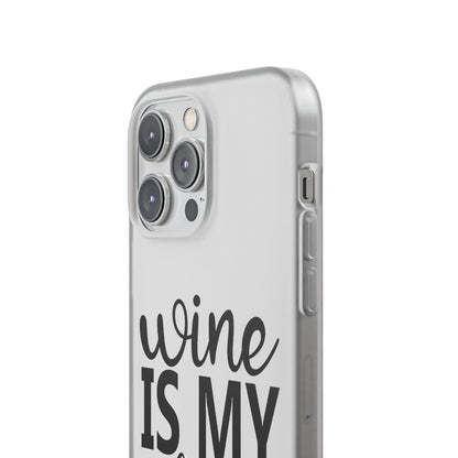 Wine is My Valentine Flexi Cases