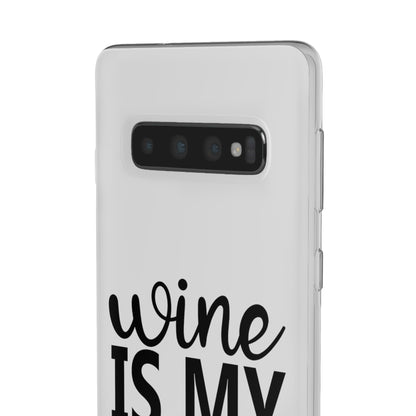 Wine is My Valentine Flexi Cases