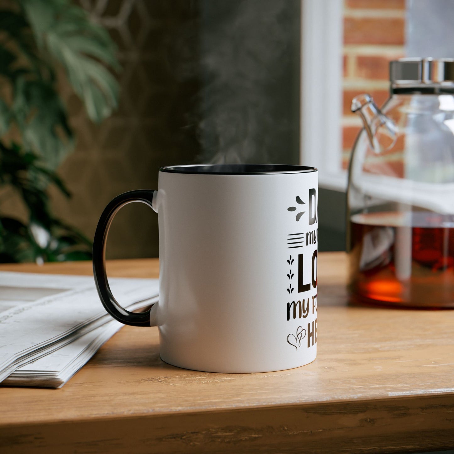 Dad My Love My Forever Hero - Father Day - Coffee Mugs