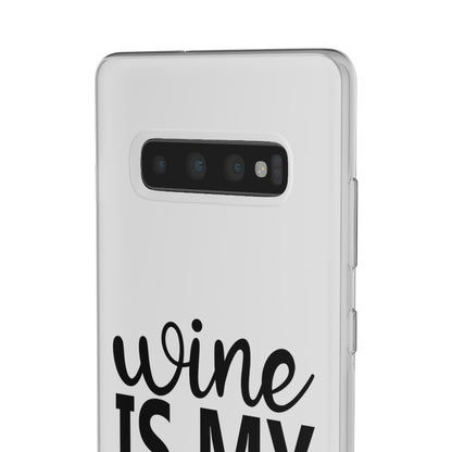 Wine is My Valentine Flexi Cases