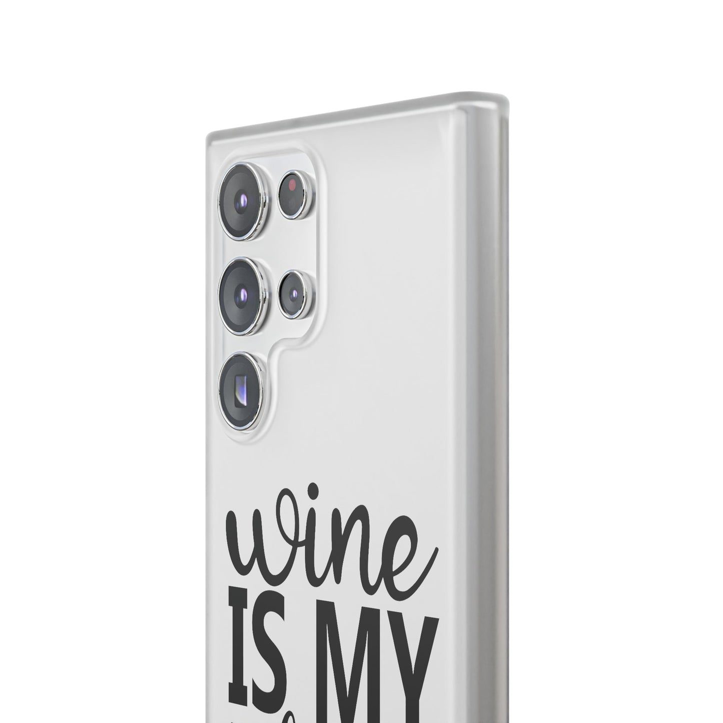 Wine is My Valentine Flexi Cases