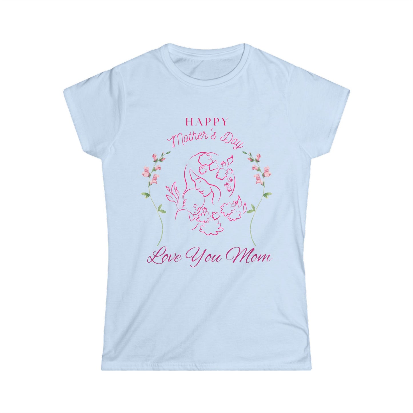 Happy Mothers Day Gift Tshirt, Love You Mom Tshirt, Mom gift tee,