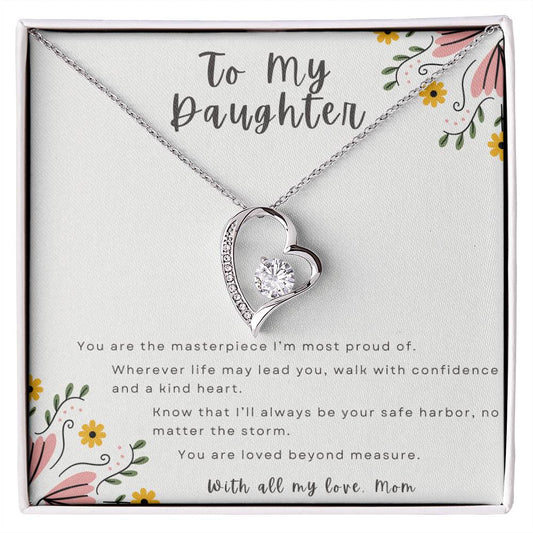 To My Daughter With all my love, Mom