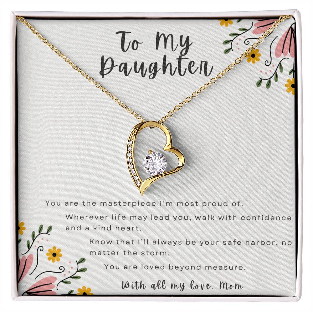 To My Daughter With all my love, Mom